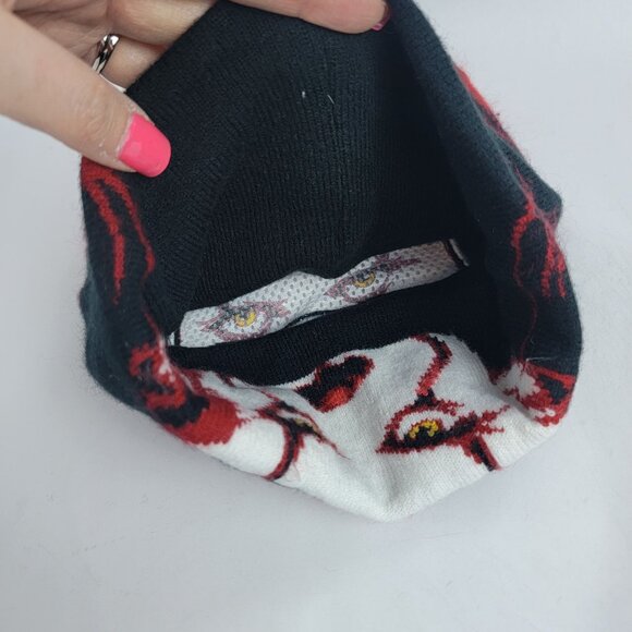 Stephen King Movie IT 2 Beanie Knit Hat Flip Down Mask Ski Cap Pennywise - Picture 3 of 6